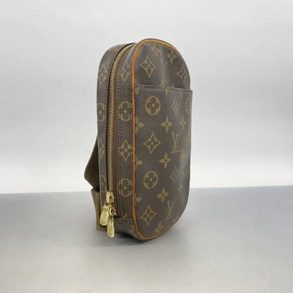 Authentic Louis Vuitton Pochette gange mini monogram bum bag crossbody travel - Picture 10 of 14